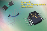 DG469/DG470:Vishay 新型高壓?jiǎn)?、雙電源SPDT模擬開關(guān)