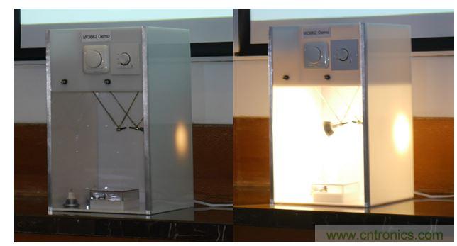 競爭對手MR16驅(qū)動產(chǎn)品與變壓器適配不好，導(dǎo)致不亮且閃爍嚴(yán)重