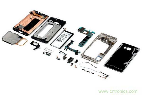 三星S6 Edge+拆解：比S6 Edge加在哪里？