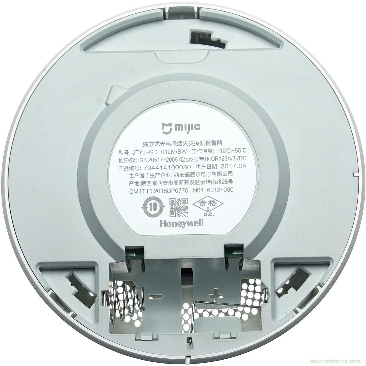 小米煙霧報警器拆解：一顆電池可用五年是如何做到的？
