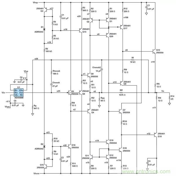 低壓變高壓，運(yùn)算放大器自舉實(shí)現(xiàn)更優(yōu)性能！