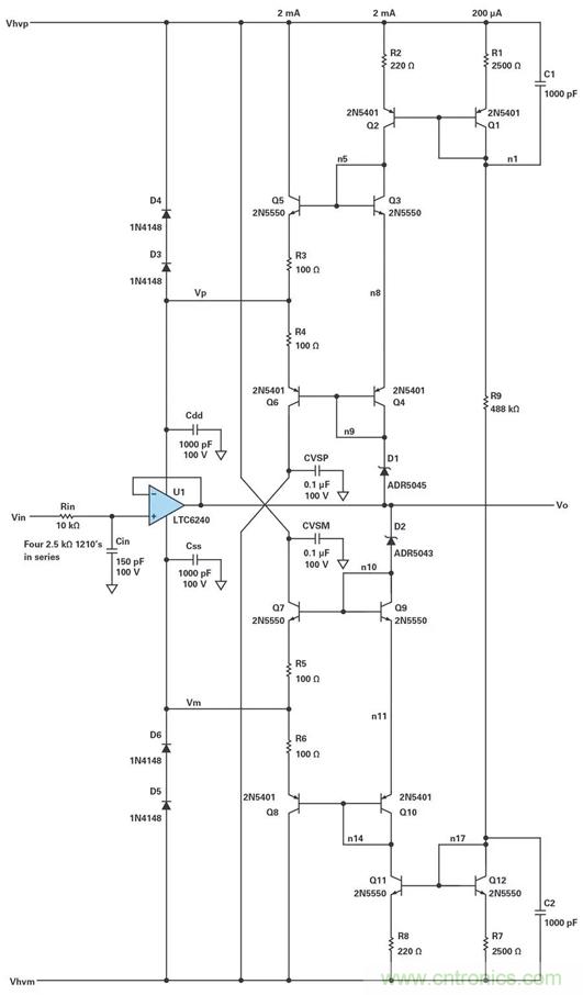 低壓變高壓，運(yùn)算放大器自舉實(shí)現(xiàn)更優(yōu)性能！