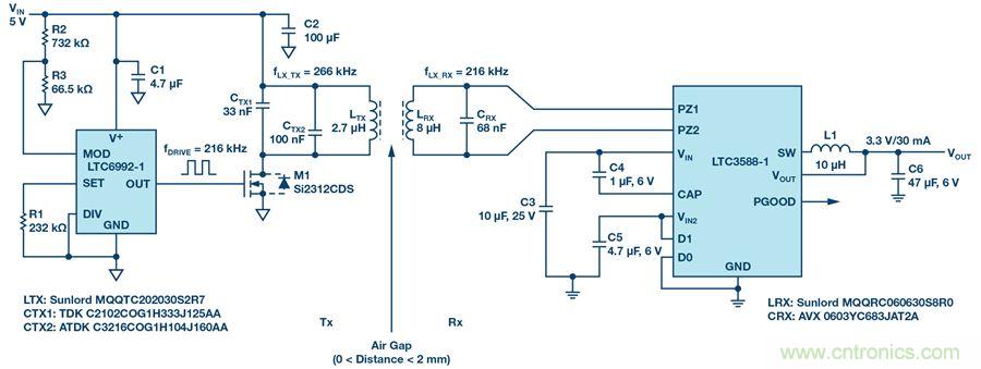 沒有電池的應(yīng)用，是否可以采用無線供電？